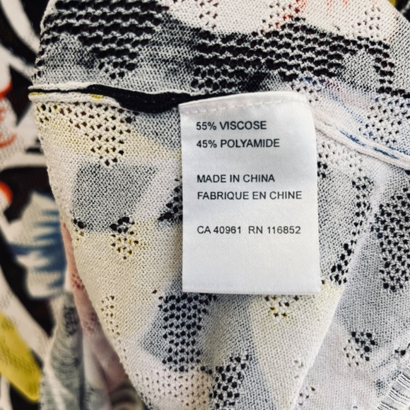 Rare Vintage Beta's Choice Openwork Beaded Tropical Floral Top Women's - Picture 7 of 12